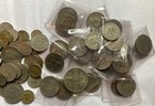 Large Lot Of Vintage Uk Coins 1937-1967 Britain England 102 Coins