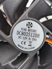 Fuhe Motors - Dc802512bh - 3-wire Cooling Fan - 7 Pack