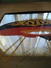 Vintage Boston Don t Look Back Carnival Mirror Still In Cardboard Frame  Rare 