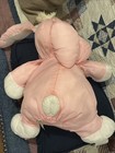 Vintage 1986 Fisher Price 16    Pink Rabbit Puffalump Nylon Plush