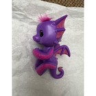 Wowwee Fingerlings Baby Dragon Interactive Pet Toy Purple Pink Glitter Tara