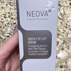 Neova Smartskincare Super Eye Lift Serum Copper Peptide Hydrating Cooling 15 Ml