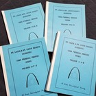 4 Vol  St  Louis  Missouri Index To The 1860 Federal Census Genealogical Society