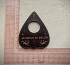 Haunted Active Spirit Ouija Board Planchette Curse Baphomet Good B Abandon Found