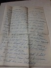 Vintage Sgt Lamar Hogan 1940s Love Letters To Wife No Envelope