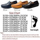 Loafers Mens Premium Genuine Leather Shoes Fashion Slip On Driving Shoes Casual