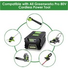 80v 5 0ah Lithium-ion Battery For Greenworks Pro 80v Gba80200 Gba80600 2601302