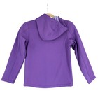 Mountain Warehouse Purple Hooded Water Resistant Softshell Jacket 9-10 Yrs