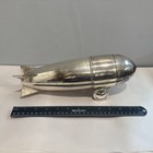 Vintage Art Deco Silver Zeppelin Cocktail Shaker