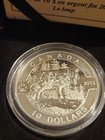 2013 Wolf O Canada Series  10 Pure Silver Matte Proof In Full Ogp Box   Coa