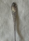 Antique 1859 Jens Bryde Norway 830s  83  Silver  Norwegian Coffee Tea Spoon Rare