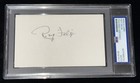 Ray Felix  1st Aa Nba  1 Pick  Roy Rookie Of The Year  Signed 3x5 Index Card Psa