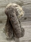 Jellycat Medium Bashful Cottontail Woodland Bunny Stuffed Plush Gray brown