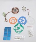 New Genuine Titan Blue Led Light Copper Vga Cooling Fan For Ati   Nvidia Cards
