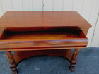 63725   Antique Empire Buffet Sideboard Server Console Cabinet