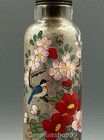 3 7  Old Chinese Glaze Inside Paintings Flower Bird Words Pattern Snuff Bottle