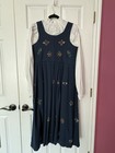 Handmade Norwegian Nordlandsbunad   Vefsnbunad     Blue         