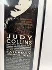 Rare Autographed Vintage Concert Poster Folk Music Icon Judy Collins 1993