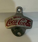 Vtg Coca Cola Starr X Cast Wall Mount Bottle Opener Brown Co North News Va Usa