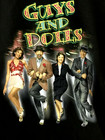 Vintage Authentic Guys And Dolls Broadway Show Crew T-shirt  Rare  Xl