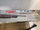 Vintage Crosman 781 Single Pump 177 Pellet Bb Rifle W clip  Pumps  Shoots W  Box
