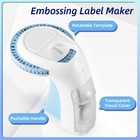 Compatible Dymo Embossing Label Maker With 5 Dymo Label Tapes   Organizer Xpress