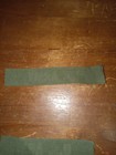 Vtg Us Army Od Green   Black Nylon Name Tape Cloth 4 75  Patch Military Vietnam