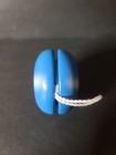  Duncan Super Yo-yo Tournament Tops 50 s 60 s Wood Wooden Blue White  Vintage 