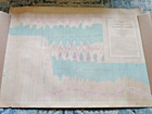 Rare 1851 U  S  N  Trade Wind Chart Map Atlantic Ocean Wind   Current  26  X 37 