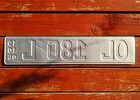 Germany german Temporary Red License Plate From Europe