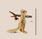 Squirrel Statue Garden Miniature Sculpture Tabletop Figurine Home Decor Gifts