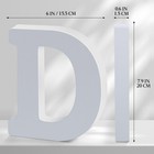 White Wooden Letters 8 Inch For Wall Decor large Unfinished Wood Letters For Hom