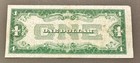1934  1 Silver Certificate Funnyback Blue Seal One Dollar Bill Bright Colors Cir
