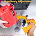5pcs Universal Gas Can Spout Nozzle Vent Replacement Kit For Plastic Gallon Fuel
