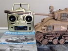 Tamiya 1 16 R c M51 Super Sherman Tank Full Option Dmd Control Unit 56032 Futaba