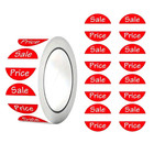    1 Day Sale       2 Rolls  1000pc   Sale Price Labels Round Retail Store Stickers