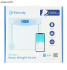 Etekcity Smart Scale For Weight  Bathroom Scale With Lcd Display  400lb Capacity