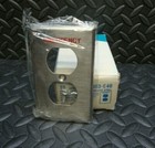 10 Lot New Leviton 84003-e40 Stainless Steel Emergency Outlet Wall Plate