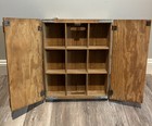 Vintage Budweiser Beer Wood Wooden Shadow Box Crate Cabinet Anheuser Busch 15  18