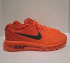 Nike Air Max 2017 Bright Crimson Black Men s Size 11 Running Shoes 849559-602 