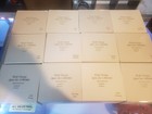 1995 Walt Disney Lenox Complete 24 Spice Jar Set W  Wooden Rack   Original Boxes