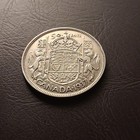 1937 1938 And 1939 Canada 50 Cents George Vi Silver Half Dollar Coin Fifty Cent
