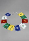 Mini Om Mani Tibetan Prayer Flags For Cars  Altars And Indoor Decor  Small Flags