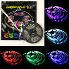 5m Rgb 3528 5050 300leds Strip Light  24 44keys Remote  dc 12v Power