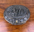 Fabulous 19th Century French Repousse High Relief Bronze Jewellery Casket