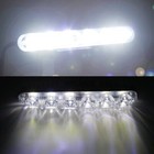 2pcs 6 Led Daytime Running Lights Driving Lamp Universal Fit Led Car Fog Light