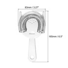Cocktail Strainer  1pcs Stainless Steel Bar Strainer For Drinks  silver  165mm 