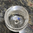 4 Cut Crystal Glasses Brandy Snifters 6 Oz  4     Hand Cut  Hungarian       Grapes 