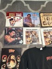 Large Waylon Jennings Collection Vinyl Cds Signed Book Hat Shirts License Plate