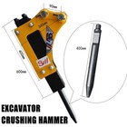 Hydraulic Breaker Hammer For 0 8-1 5 Ton Mini Excavator Attachment Usa Shippimg